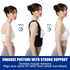 Adjustable Posture Corrector for Women and Men - Back Brace for Pain Relief, Lumbar Support, Breathable Back Support