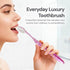 Silver Soft/Medium Bristle Manual Toothbrush with Travel Case
