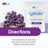 IDLife Hydrate - Grape Instant Hydration Packets with Essential Electrolytes, Antioxidants, Vitamins - 15 Sticks