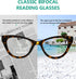 Eyekepper 4-Pack Oversize Cat-eye Bifocal Sunglasses for Women with Tinted Lens
