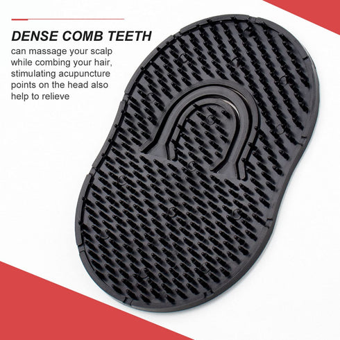 Pocket Hair Palm Combs, Portable Beard Brush and Scalp Massage Combs for Home Travel Use (12 Pack)