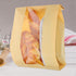 Packaging 100pcs GLEAVI Kraft Paper Bread Bags with Window, Oil-proof Toast Bags Large Yellow Baking Pastry Storage