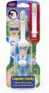 Captain Cavity Superhero Kids Toothbrush, 2-10 Years, Soft Bristles, Easy Grip, Bonus Replaceable Head