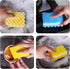 JyliRenz 20 Pack, countertops, The Third Generation Dishwashing Sponge, Scrub Sponge, The Wave Shaped Design Makes Them