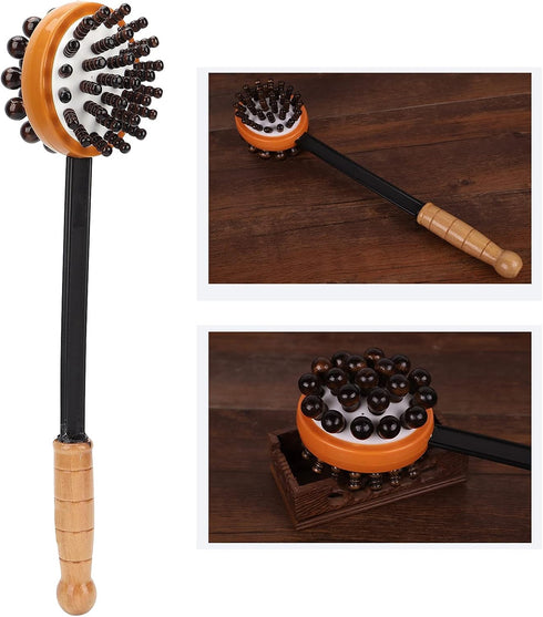 Semme Hammer Hammer Needle,30 Tapping for Massage,Massage for Back, Legs - Relaxing Massager withBead and Comb Massage