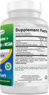 Best Naturals Glucosamine Chondroitin and MSM Joint Supplements, 2600 mg per serving, 180 Count (Pack of 2)