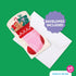 Pack, Set 8 Big Dot of Happiness Christmas Stockings Gift Card Holders with Envelopes, Winter Holiday Party Cash Money