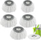 YWSHF 5 PCS Replacement Spin Mop Heads for Old Hurricane Mr.Clean 360 Spin Magic Mop, Microfibre Universal Refills