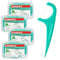 FAMILIFE 240 Count Mint Floss Picks, Dental Floss Cleaner with 4 Travel Cases, Helps Fight Tooth Decay
