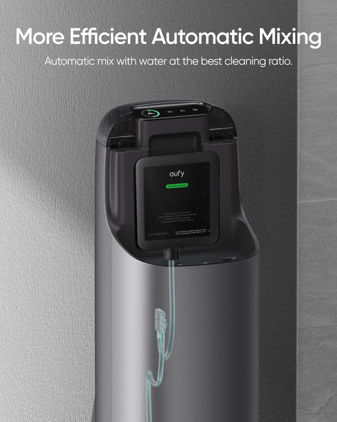 eufy Hard Floor Cleaner for Robot Vacuum Omni S1 Pro, Safe and Gentle, Automatically Mix without Manual Dilution
