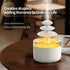 ZORIC 7-Color Office(500ml) Cloud Rain Humidifier & Essential Oil Diffuser with LED Mood Lights, White Noise Rain