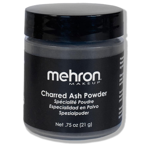 Mehron Makeup Special Effects Powder, Charred Ash, 0.75 oz