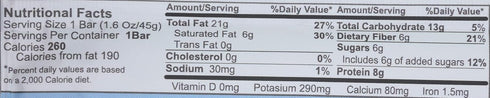 Nelly's Organics 1.6 , Bar Chunky Almond Butter Dark Chocolate Organic, Ounce
