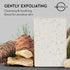 O Naturals 7.76 oz (3PC) Exfoliating Soap Bar Cedarwood - Heavy Grit All Natural Exfoliation Bar Soap for Men