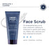 Men's Grooming Caffeine & Charcoal Daily Face Scrub, 6 oz - Exfoliate, Moisturize & Cleanse