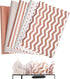 50 Sheets Rose Golden Gift Tissue Paper, 26x20 Inches Bulk for Packing, Birthday, Wedding, Party Decor