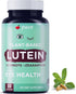 Yuve Lutein Zeaxanthin Supplement 20mg - Eye Health for Dry Eyes & Fatigue, Lutemax2020, 30 Vegan Capsules