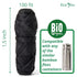Bamboo Floss Refill | 4X100 FT Biodegradable Floss Refill | Mint & Candelilla Wax | Charcoal Dental Floss | Eco Floss