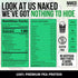 Naked Pea - 2LB 100% Pea Protein Powder from North American Farms, Unflavored Vegan Protein Isolate, 30 Servings