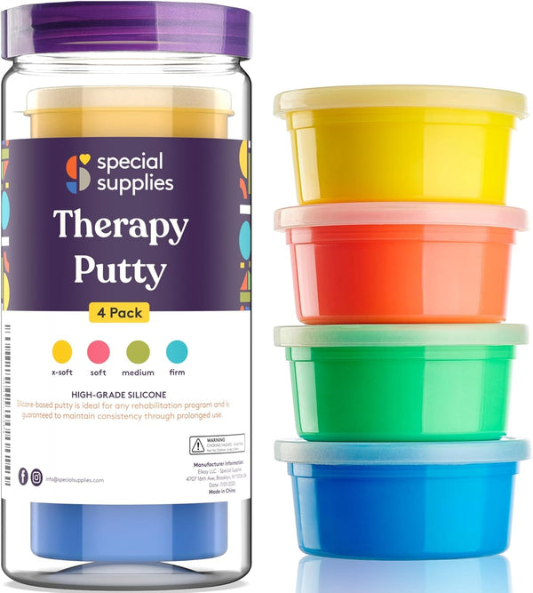 Special Supplies Therapy Putty for Teens and Adults - Resistive Hand Exercise