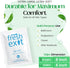 Flushable Wipes for Adults – 36 Individually Wrapped Biodegradable Wet Wipes, Travel Size, Hypoallergenic