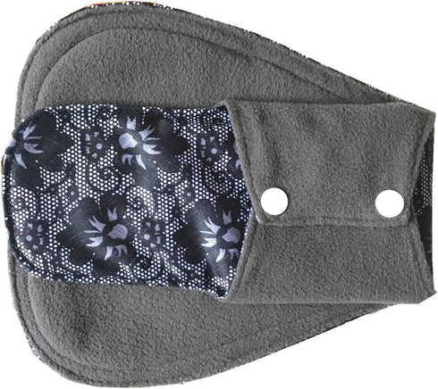 Sigzagor 2 16 Inch (41cm MUMBABY pcs Ultra-deep Sleep Guard Wide Charcoal Bamboo Mama Cloth/Menstrual Pads/Reusable