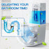 Vacplus Toilet Bowl Cleaners - 30 PACK, Ultra-Clean Deodorizing & Descaling Blue Tablets