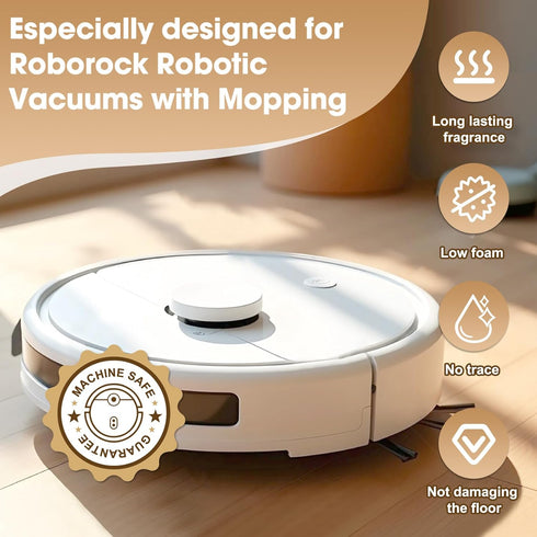 ZORAST 82 Oz, (S7, S8, Q7, Q8 Floor Cleaning Solution, Fl Compatible with All Roborock Mopping Robots Qrevo, series)