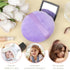 Large Size Powder Puff, 5 Inches Ultra Soft Velour Round Makeup Sponge Applicator for Face Cleaning