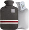 Hot Water Bottle with Classic Striped Cover, 2L for Menstrual Cramps, Neck and Shoulder Pain Relief, Hot & Cold Therapy