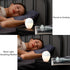 SINGMIO M10 White Noise Sleep Machine, Portable Sound Machine with Timer, Soothing Music Player, Night Light, Long