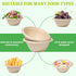 8oz Small Paper Bowls Disposable, 150 Pack Compostable Heavy Duty Bowls for Ice Cream, Desserts, Soup, Snack