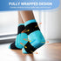 Comfytemp Large Ankle Foot Ice Pack Wrap for Plantar Fasciitis Relief, Approved for FSA HSA, Ankle Brace for Sprained