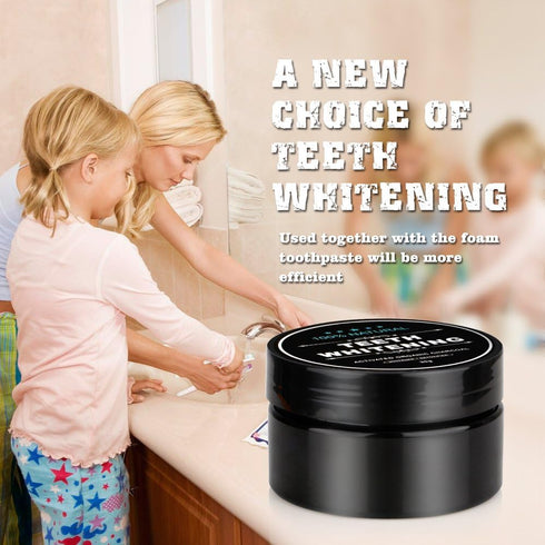 2-Pack Teeth Whitening Charcoal Powder, WUBLSYAN Activated Charcoal Tooth Cleaning Natural Oral Care
