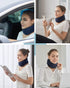 Neck Brace for Sleeping - Cervical Collar Relief Neck Pain and Neck Support Soft Foam Wraps Keep Vertebrae Stable