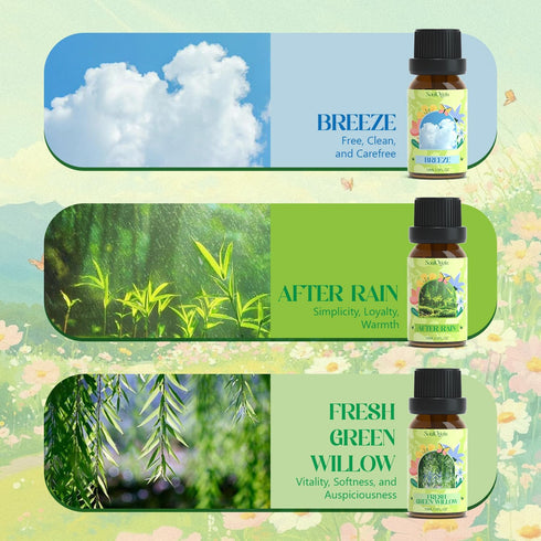 Set, Set Soulorigin Spring Fragrance Oils Essential Oil Gift for Diffuser, Spring Scent Diffuser Oil, Diffuser Scents