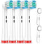 Replacement Toothbrush Heads Compatible with OralB Braun, Pack of 4, Precision Refills for Electric Brush