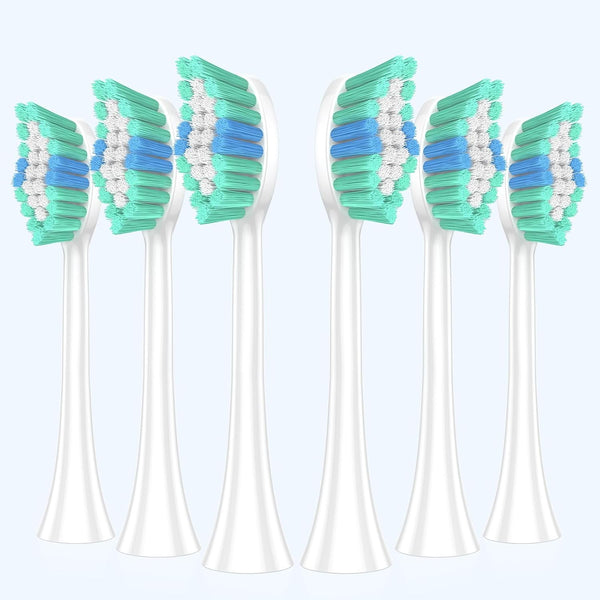 Ipetboom 6 Pcs Electric Toothbrush Heads Sonic Electric Head Replacement Compatible with C-40
