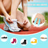 Mudder 16 Pieces Foam Toe Spacers, 3 Layer Foam Separators for Women & Men, Relief from Friction & Corns