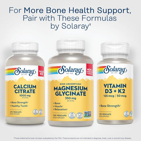 Solaray Magnesium Glycinate 575mg, High Absorption Formula with BioPerine, 60 Day Guarantee (30 Servings, 120 VegCaps)