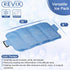 REVIX Gel Ice Pack for Back Injuries and Pain Relief - Soft Plush Lining Ice Wrap (16 × 9 ")