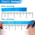 24 Pack Self Adherent Cohesive Wrap Bandages, 1 Inch X 5 Yards, First Aid Tape, Elastic Self Adhesive Tape for Sports,