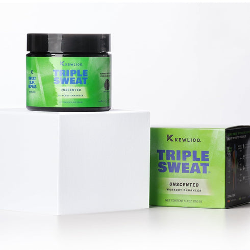 Kewlioo Triple Sweat Enhancing Cream for Workouts, Hot Sweat Cream for Arms, Belly, & Waist, Pre-Workout Slimming Gel