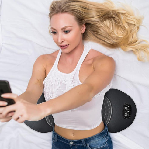 Yanzhenglip 2025 3 1 Smooth Spine Triple Fusion Back Massager, Upgraded in Neck Shoulder Backs Massagers with Traction