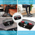 Homedics Heated Vibration Foot Massager Machine, Soothing Heat with Multi-Point Sensations & Toe-Touch Control