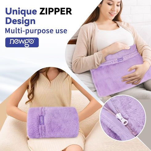 NEWGO Hand Warmers Mitt Microwavable Heating Pad for Hands, Heated Gloves for Hand Arthritis, Stiff Joints, Trigger