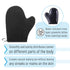 Slick Tanning Mitt, Self Tanner Mitt for Face and Body, Tanning Glove, Back Applicator
