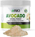 AKI Avocado Superfood Powder (6oz/170g), Rich in Nutrients, Ideal for Smoothies, Yogurt, or Milkshake Popsicles