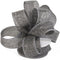 Grey Burlap Ribbon, 1-1/2 Inch x 10 Yard Spool for Wedding, Home Decoration, Gift Wrap, Handmade Crafts
