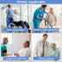 Transfer Belt Transfer Sling for Nursing Patients, Standing & Supports & Transfer Aids for Elderly, Gait Belt